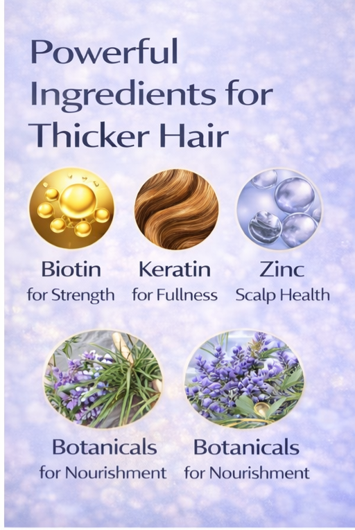 Ammuri Supreme Biotin Shampoo – Daily Hair Care for Thicker-Looking Hair (473ml)-3